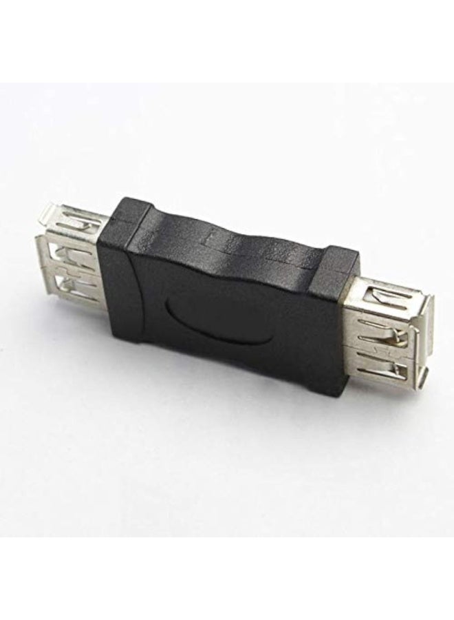 USB Type A Female to A Female Cable Coupler Connector Converter Adaptor Joiner