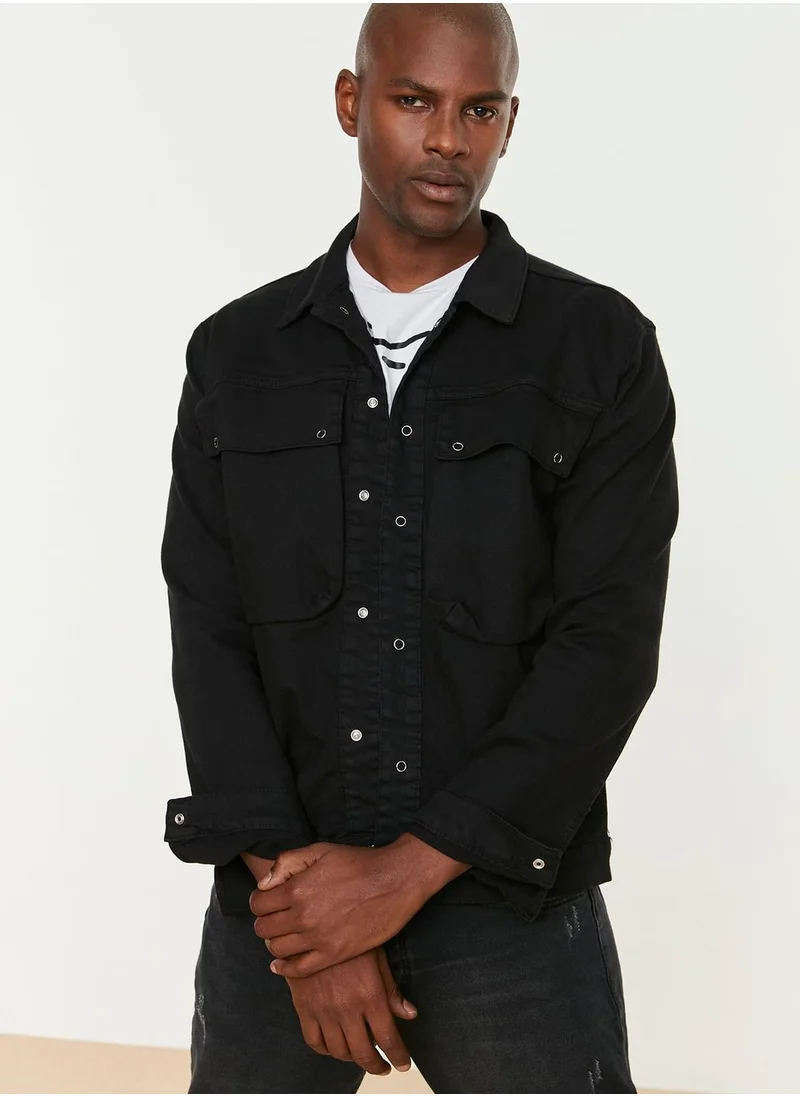 trendyol Rinse Trucker Jacket