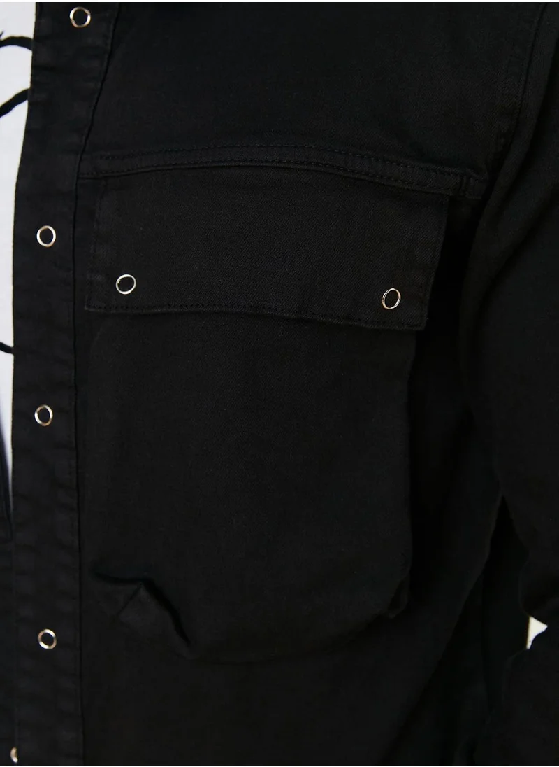 trendyol Rinse Trucker Jacket