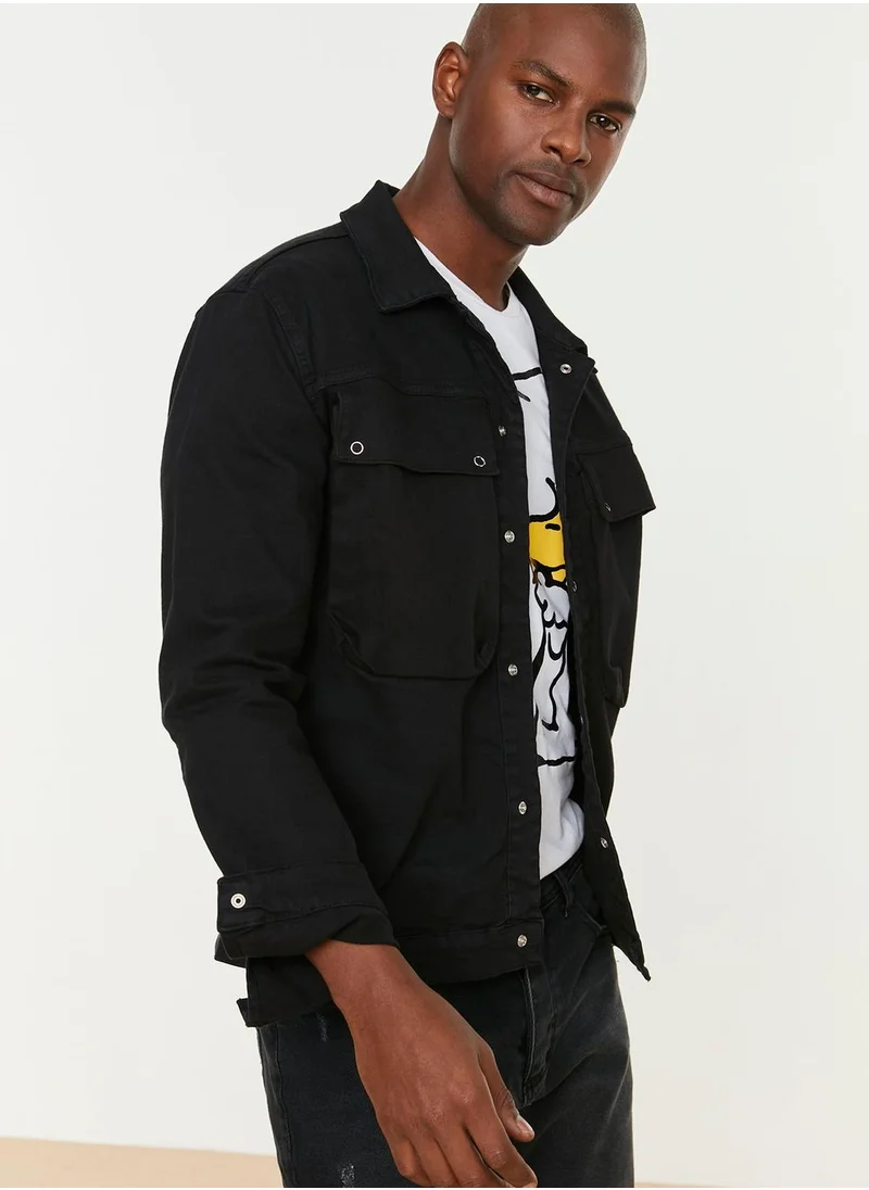 trendyol Rinse Trucker Jacket