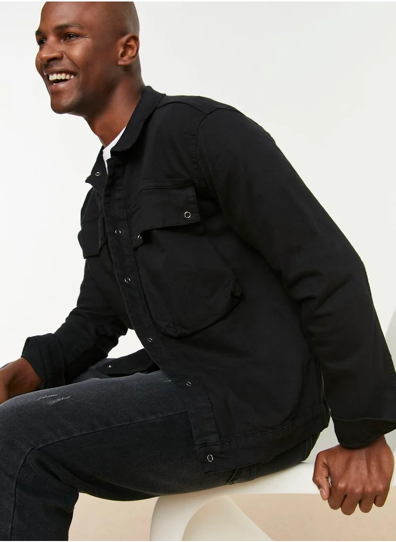 trendyol Rinse Trucker Jacket