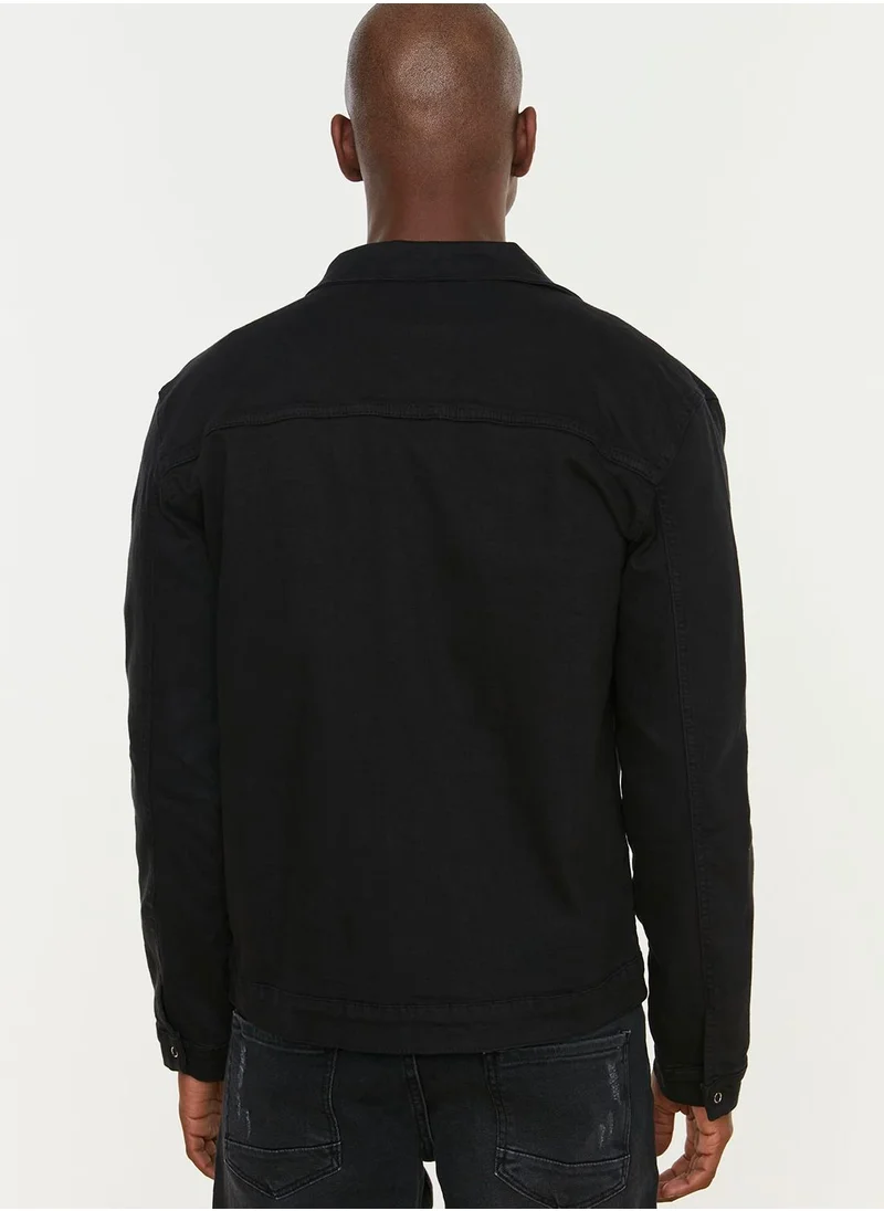 trendyol Rinse Trucker Jacket
