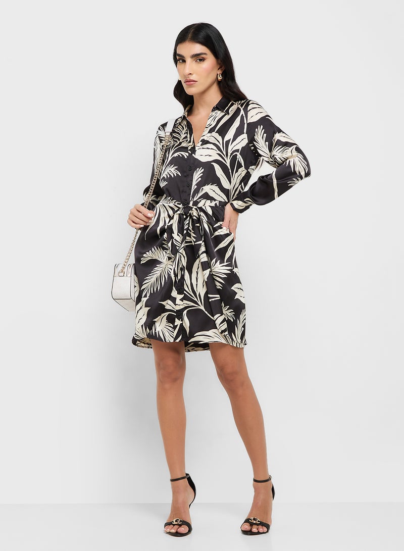 GUESS Alya Printed Dress - Image 4
