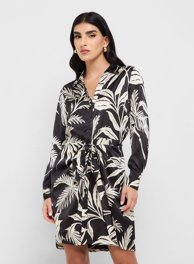 GUESS Alya Printed Dress - Image 1