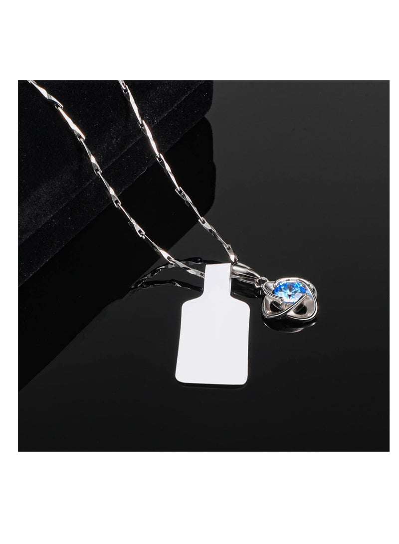 Excefore Blank Jewelry Price Tags Stickers, Self Adhesive White Jewelry Price Label, Barbell Label for Necklace Earring Price Identify Rectangle Label (500 Pieces) - Image 2