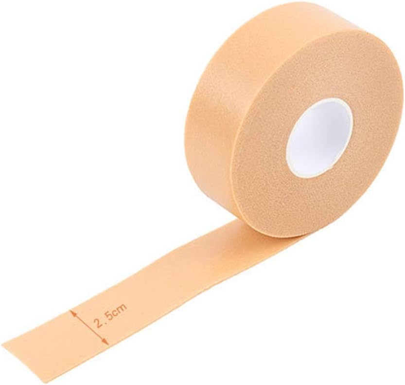 luckyfours 3 Rolls Back Heel Pads Multifunctional Foot Care Sticker Anti- Slip High Heeled Heel Stickers Feet Pad Tape Cushions Shoes Insoles Insert Roll for Women Men Adults 2.5cm X 4.5m