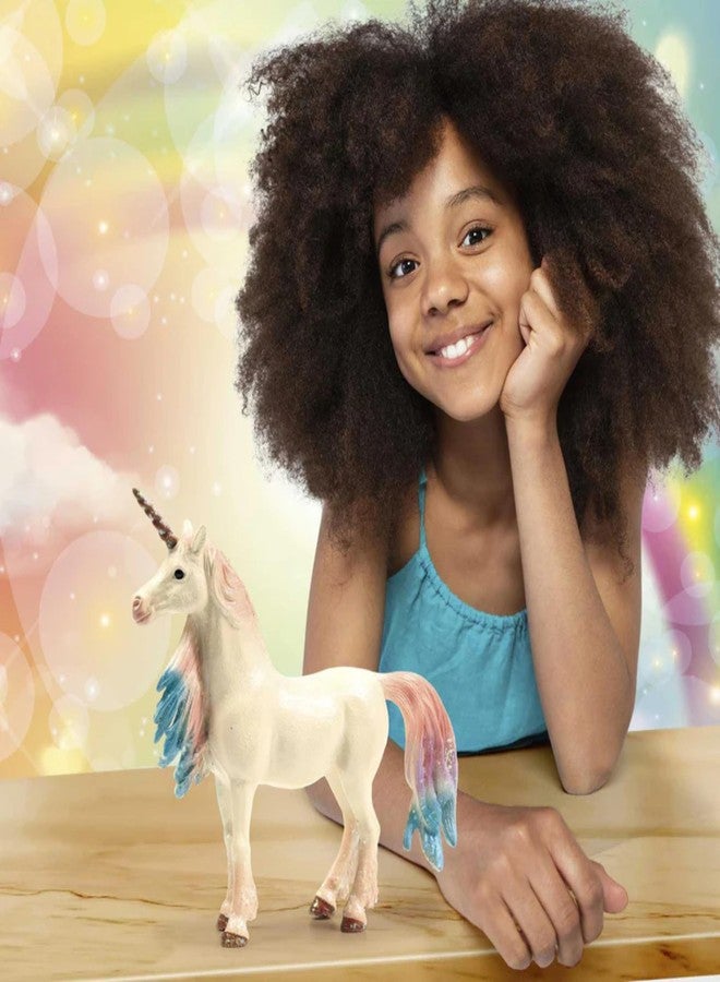 Munmoll Amazing Look My Unicorn Dream Pegasus Horse Realistic Animal Action Figure Toys for Kids Educational Toys Table Decor Birthday Playset 3+Years Old Boys, Girls Gift for Kids Pack of 4 - Image 5