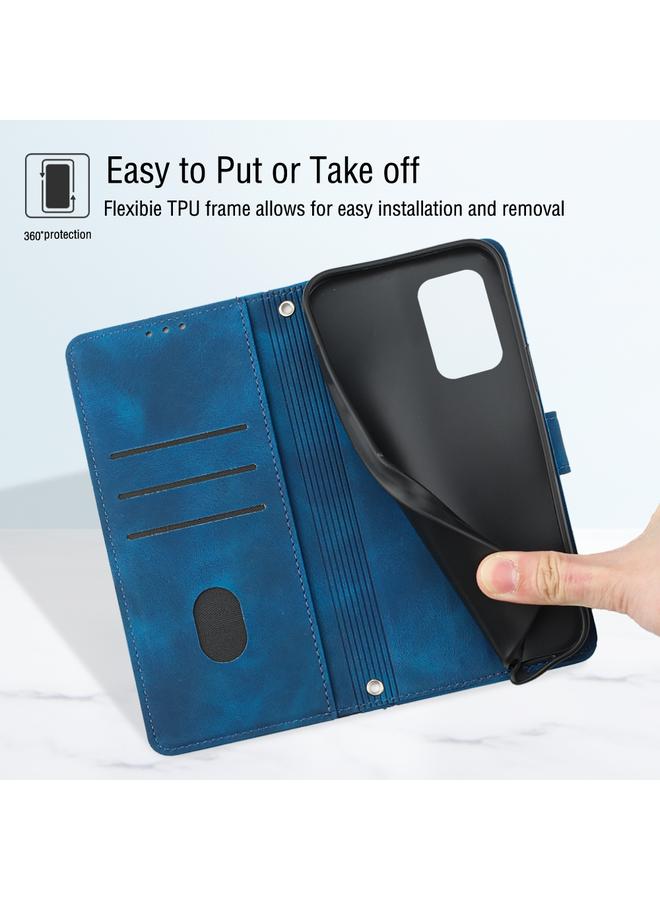 اس-توب جراب لهاتف Nokia C32 مصنوع من الجلد المنقوش بملمس ناعم - Image 5