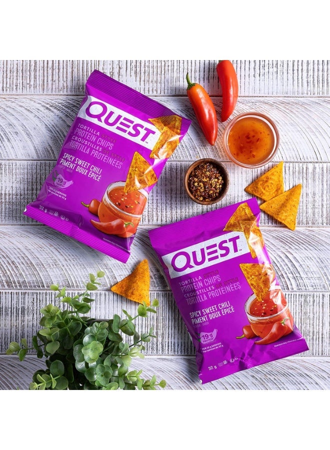 كويست رقائق بروتين على شكل تورتيلا من كويست نيوتريشن، 32 جرام، بنكهة الفلفل الحلو الحار - Image 3