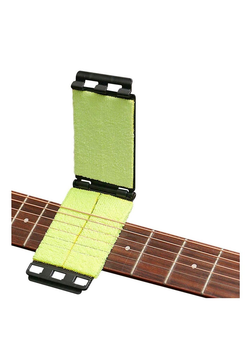 Guitar String Cleaner, Electric Bass Guitar Fretboard, String Cleaner, Guitar Fingerboard String Cleaner Maintaining Tool String Cleaner Maintenance Care for Guitar/Bass/Mandolin/Ukulele  - Image 1