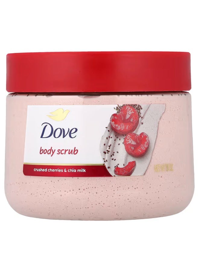 Dove, Body Scrub, Crushed Cherries & Chia Milk, 15 oz (425 g)