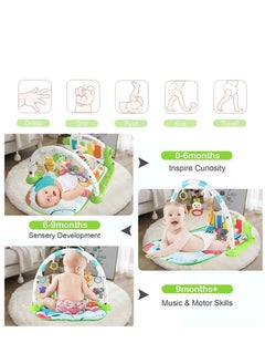 ARCOON ARCOON Baby Gyms Play Mats, Funny Play Piano Gym Mats Detachable Baby Play Gym Mat with Music and Lights Musical Electronic Learning Toys, Activity Center for Infants Toddlers  - Image 5