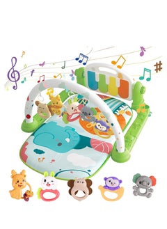 ARCOON ARCOON Baby Gyms Play Mats, Funny Play Piano Gym Mats Detachable Baby Play Gym Mat with Music and Lights Musical Electronic Learning Toys, Activity Center for Infants Toddlers  - Image 1