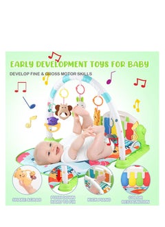 ARCOON ARCOON Baby Gyms Play Mats, Funny Play Piano Gym Mats Detachable Baby Play Gym Mat with Music and Lights Musical Electronic Learning Toys, Activity Center for Infants Toddlers  - Image 3