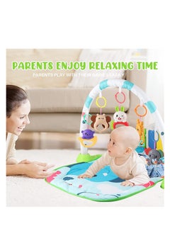 ARCOON ARCOON Baby Gyms Play Mats, Funny Play Piano Gym Mats Detachable Baby Play Gym Mat with Music and Lights Musical Electronic Learning Toys, Activity Center for Infants Toddlers  - Image 2