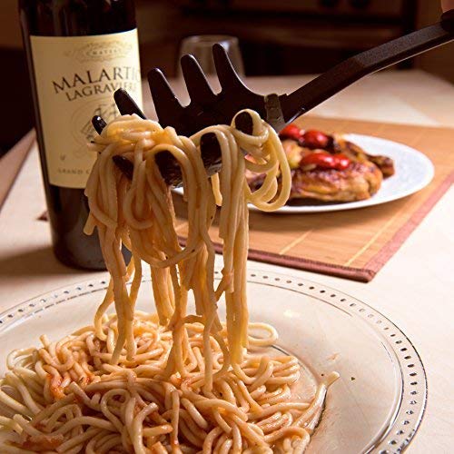 PATTAR PATTAR Premium 6pc Nylon Kitchen Utensil Set for Cooking 30cm Cooking UtensilsSlotted SpatulaSlotted SpoonSpaghetti ServerServing SpoonSoup ladleSpatulas - Image 4
