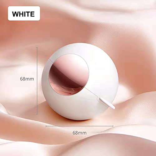 Tecogue Washable Reusable Gel Lint Roller for Pet Hair, Tecogue Portable Dog Cat Pet Hair Remover for Clothes, Laundries, Sticky Cleaner, Dust Fuzz Fur for Travel Household (White) - Image 2