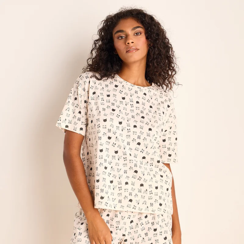 Splash FAV All-Over Print T-shirt and Shorts Set