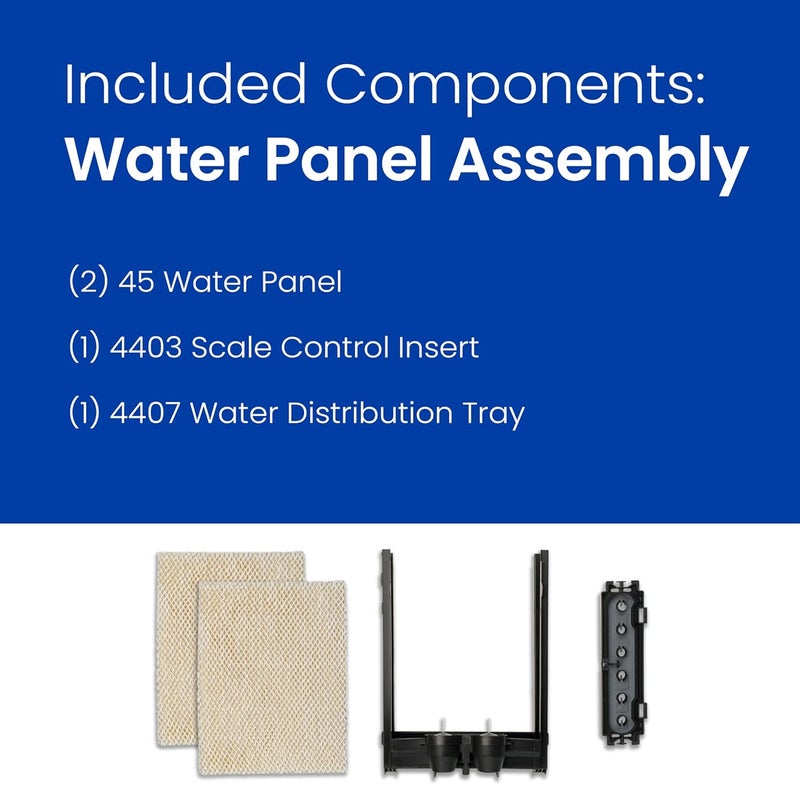 Aprilaire AprilAire 4788 Humidifier Maintenance Kit with Water Panel Model No 45 Humidifier Replacement Filter for AprilAire WholeHouse Humidifier Models 400 400A 400M  - Image 4