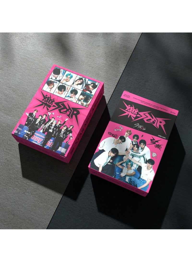 55-Piece Stray Kids New Album ROCK STAR Lomo Card - Image 5