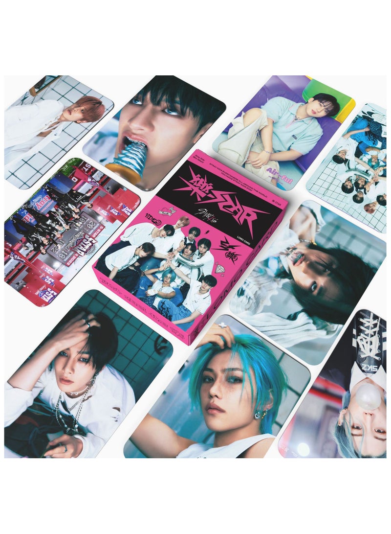 55-Piece Stray Kids New Album ROCK STAR Lomo Card - Image 4