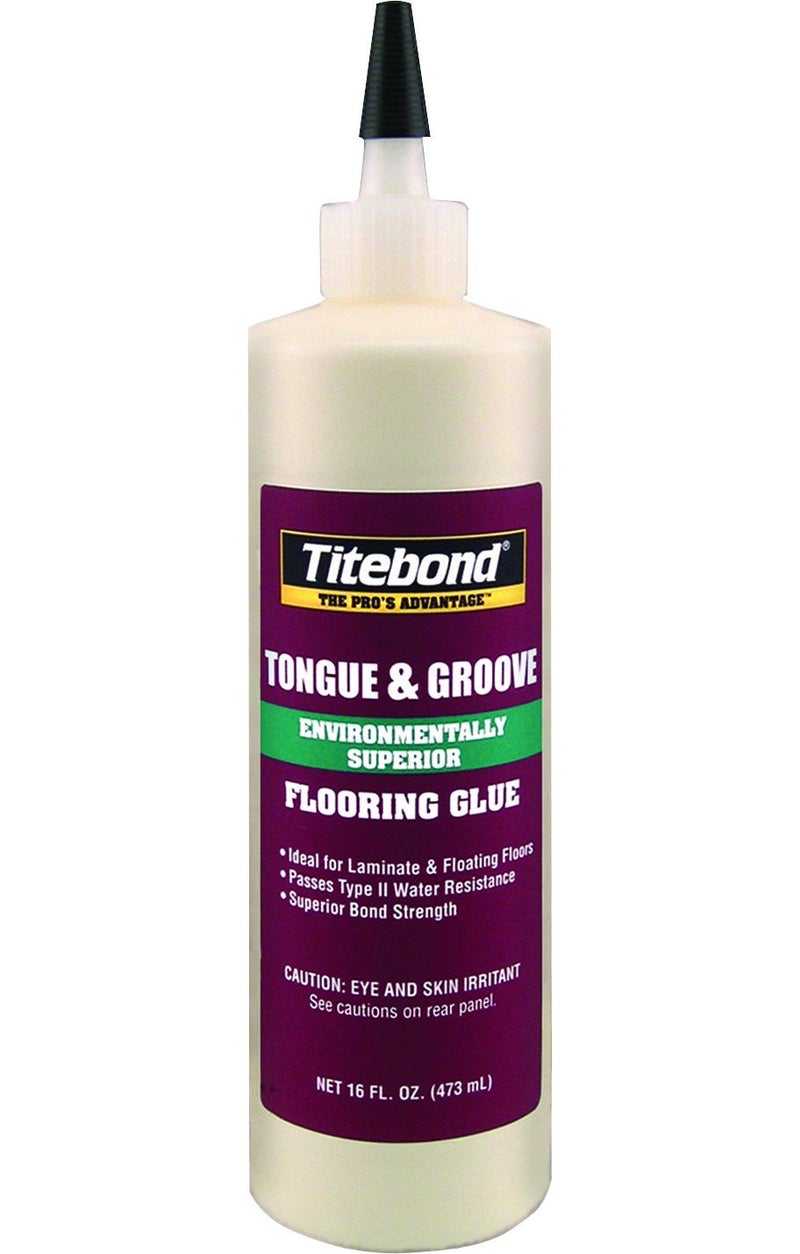 Titebond 2104 Tongue and Groove Glue Bottle, 16 oz, White - Image 5