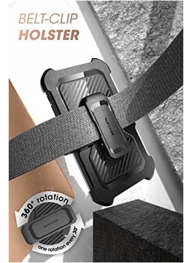 SupCase - Unicorn Beetle Pro Series Case For Moto G Stylus 5G 2022 Not Fit 4G Version With Built In Screen Protector Full Body Rugged Belt Clip And Kickstand Case Black - Image 1