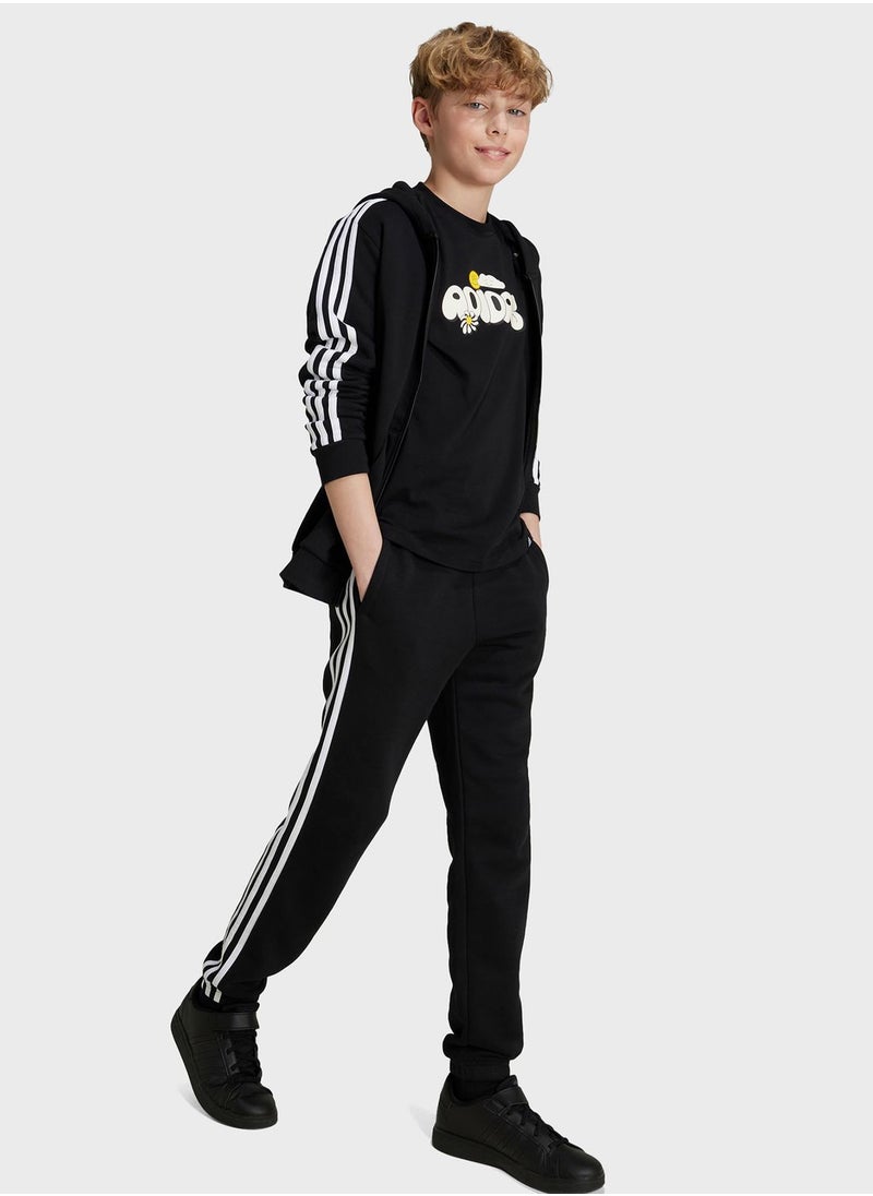 Adidas - Youth Doodle T-Shirt - Image 1