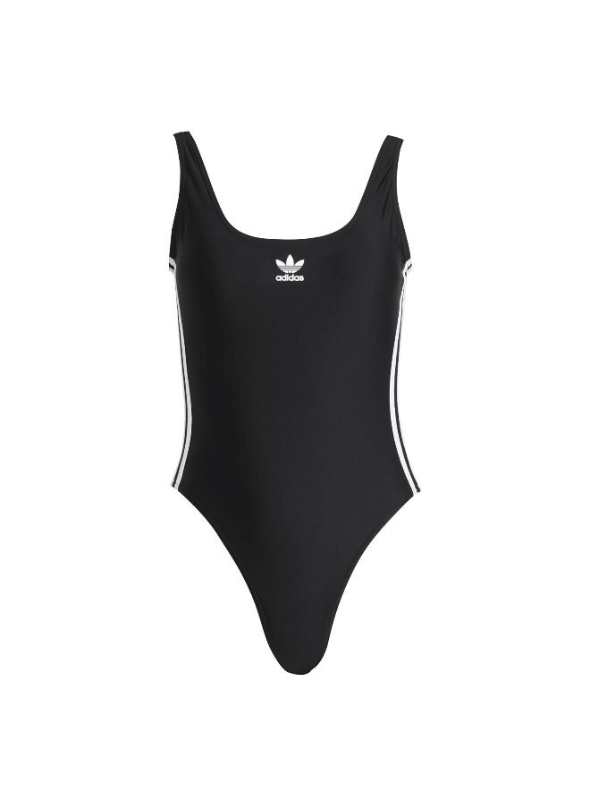 Adidas Adidas Adicol 3S Suit Black Swimming Swimsuit For Women 32  - Image 1