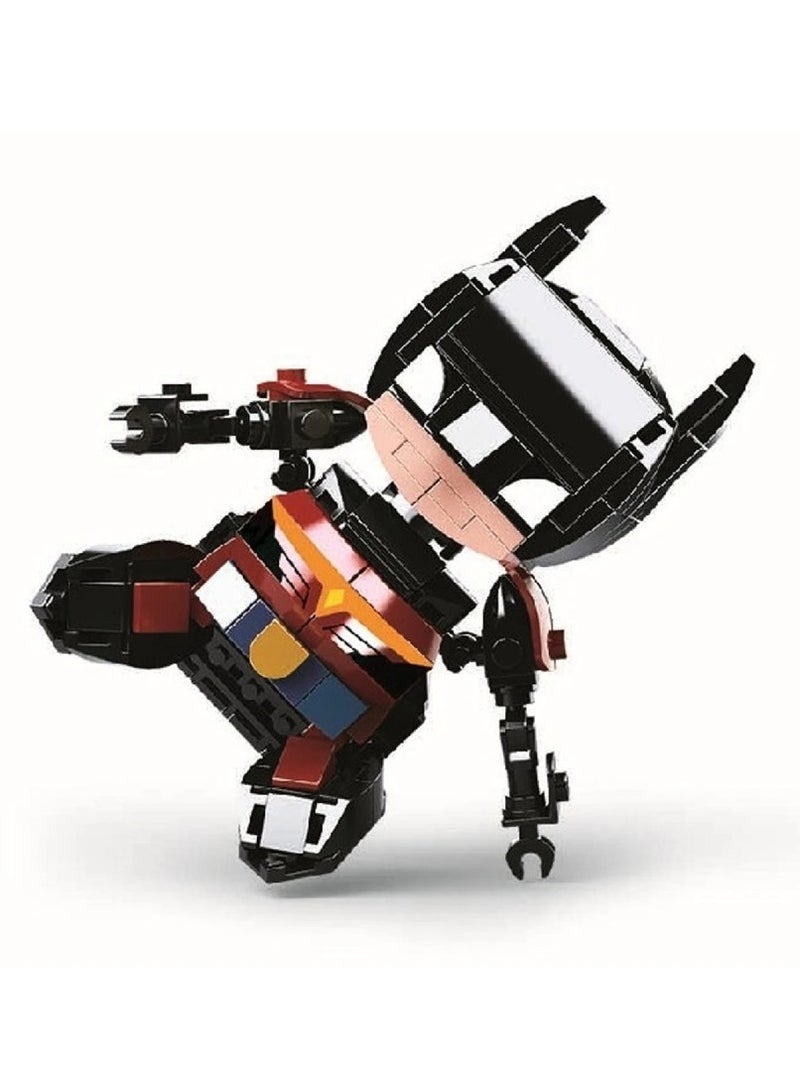 Sluban Sluban - Qbricks Bat 2 In 1 Model Bricks Set 189 Pieces - M38-B0761P - Image 4