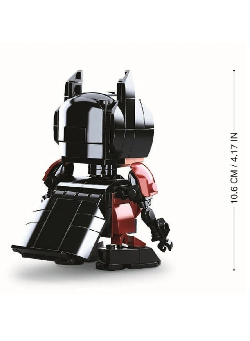 Sluban Sluban - Qbricks Bat 2 In 1 Model Bricks Set 189 Pieces - M38-B0761P - Image 5