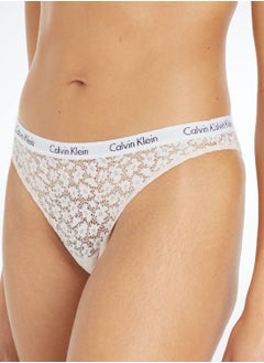 CALVIN KLEIN Women's Brazilian Briefs - Polyamide, White  - Image 5
