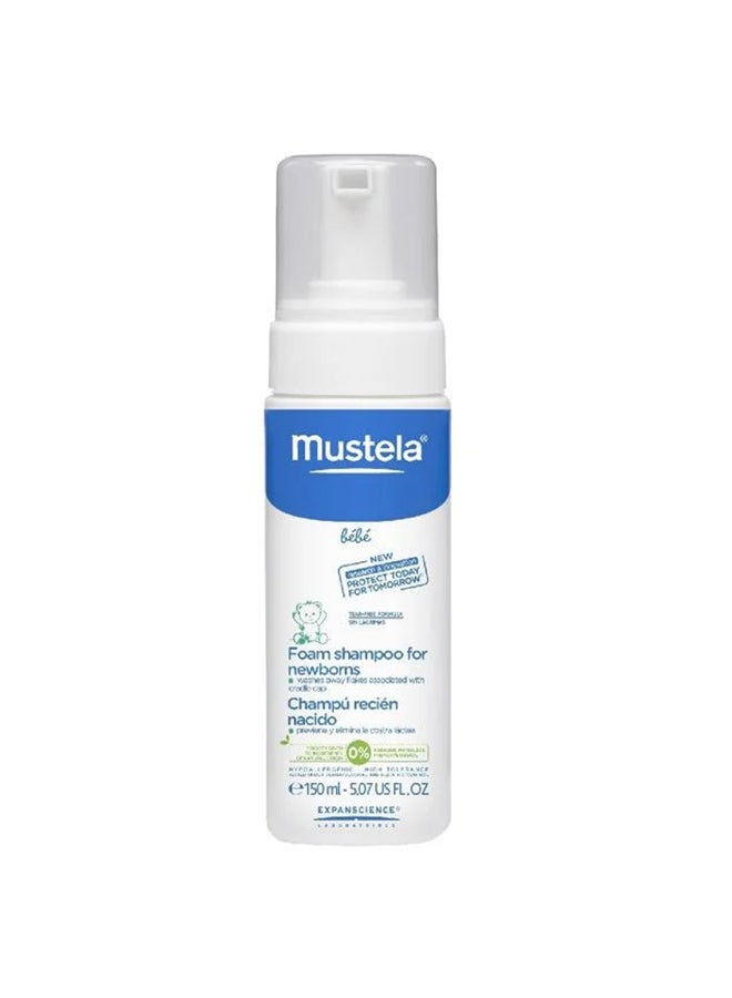 Mustela Foam Shampoo For New Born 150 Ml - Image 1