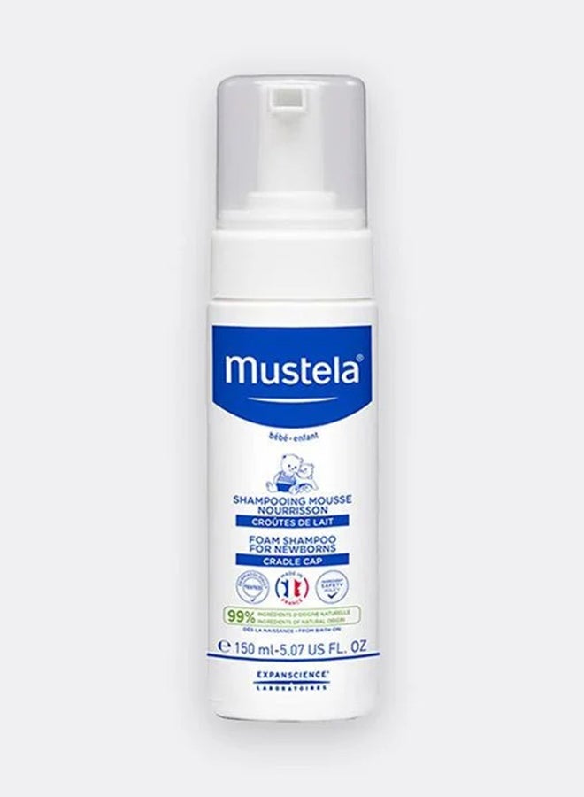 Mustela Foam Shampoo For New Born 150 Ml - Image 3