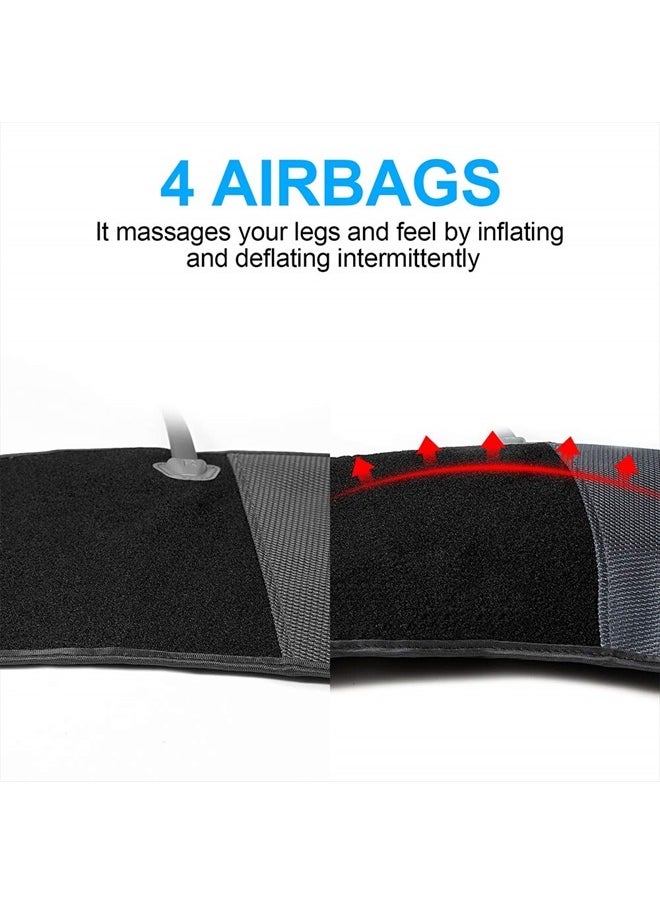 CINCOM - Leg Massager for Circulation, Air Compression Calf Massager with 2 Modes 3 Intensities and Helpful for Pain Relief RLS Edema and Muscles Relaxation Fathers Mothers Day Gifts - Image 1