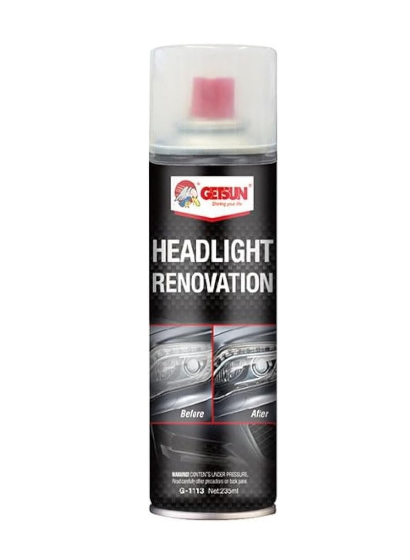 Getsun Car care product headlight cleaner liquid care repair headlight polish 235ml - Image 1
