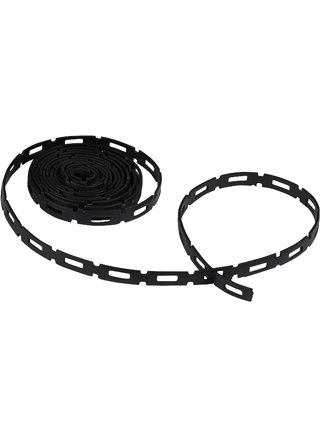 PROMASS 1100-2 FirmFlex Chain Lock Tree Tie, 100 Foot, Black - Image 1