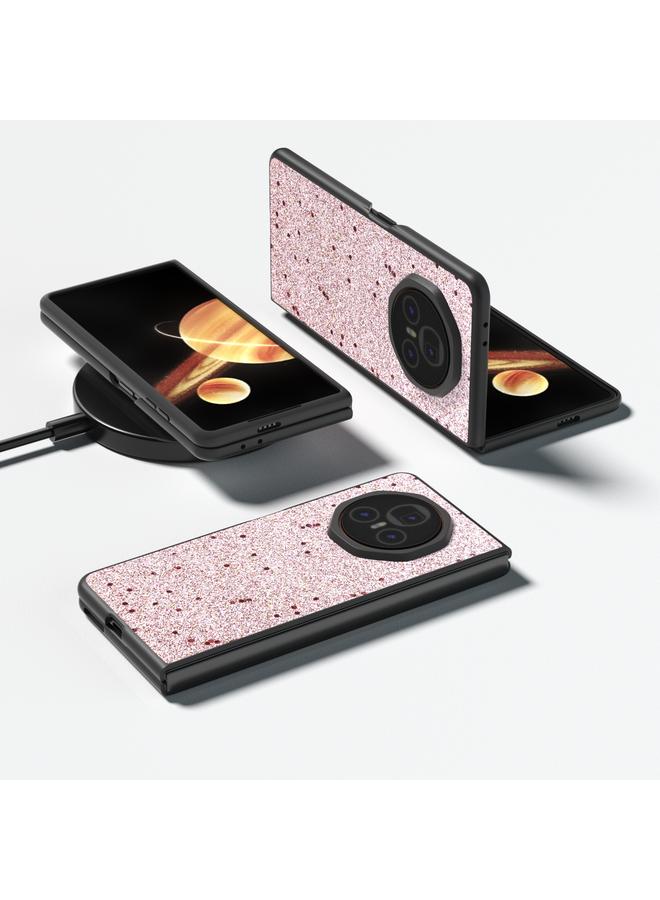 اس-توب جراب لهاتف Honor Magic V3، جراب هاتف لامع مقاوم للصدمات بإطار أسود - Image 3