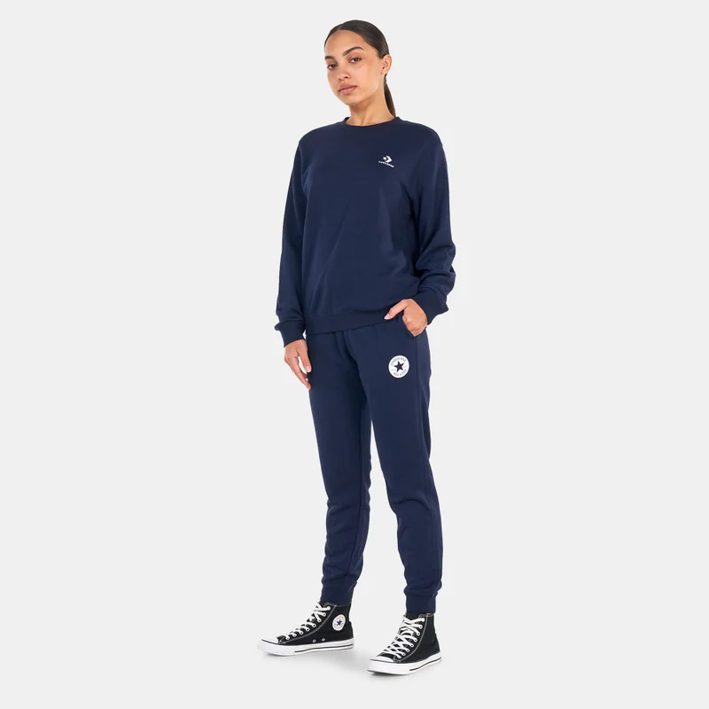 CONVERSE Star Chevron Embroidered Sweatshirt