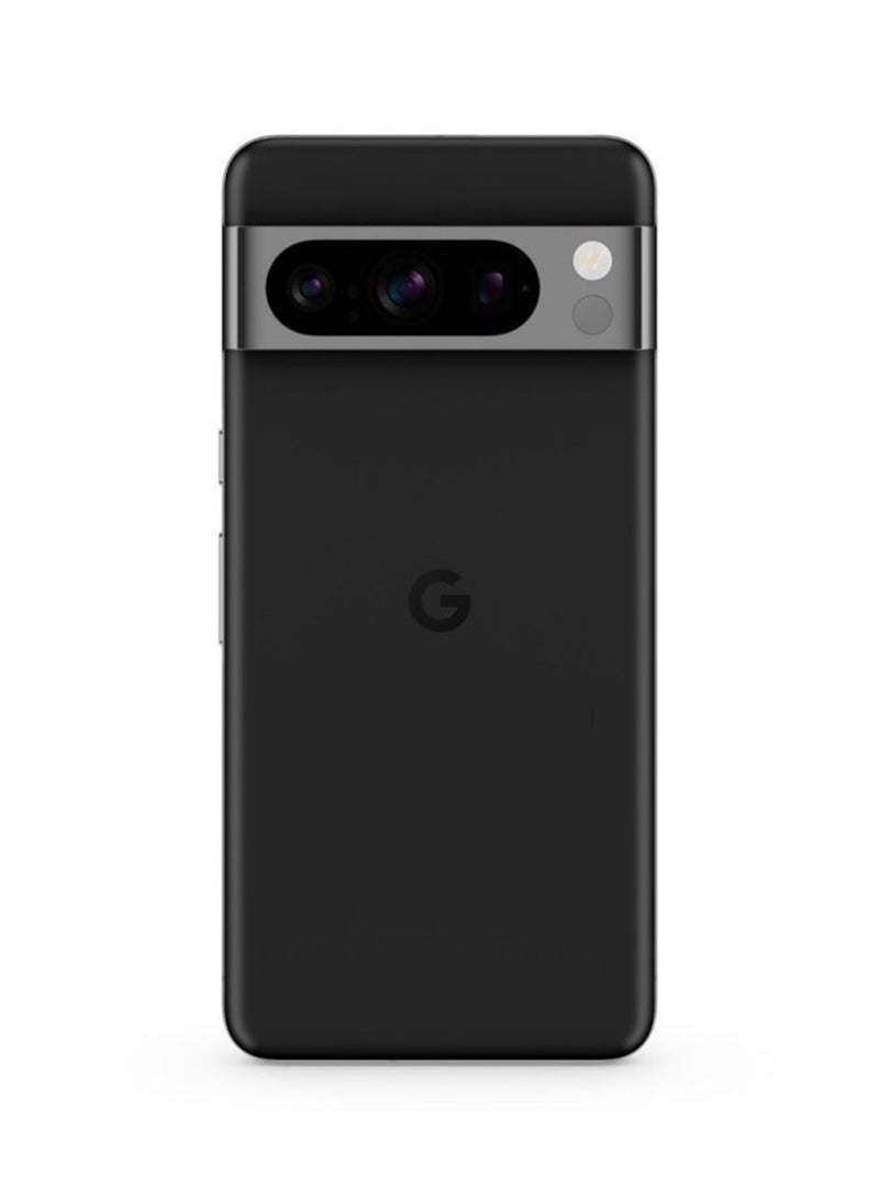 جوجل هاتف Pixel 8 Pro Obsidian بذاكرة وصول عشوائي سعتها 12 جيجابايت وذاكرة وصول عشوائي سعتها 128 جيجابايت يدعم تقنية 5G - الإصدار العالمي - Image 2