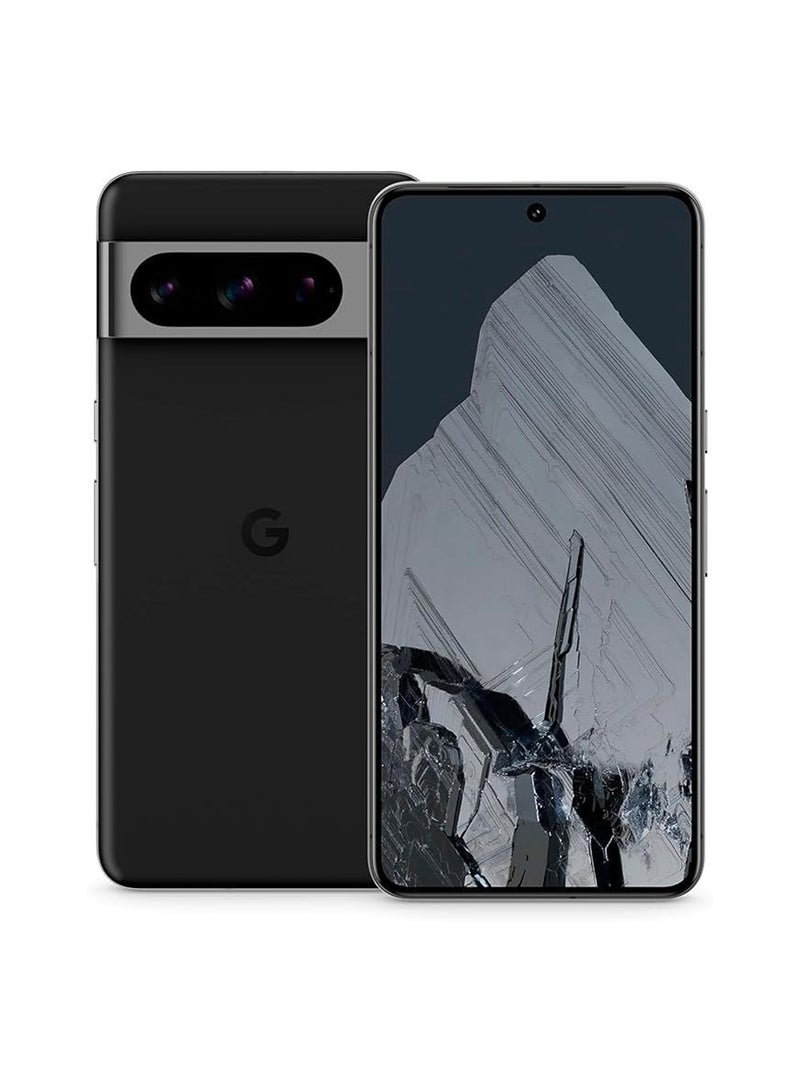جوجل هاتف Pixel 8 Pro Obsidian بذاكرة وصول عشوائي سعتها 12 جيجابايت وذاكرة وصول عشوائي سعتها 128 جيجابايت يدعم تقنية 5G - الإصدار العالمي - Image 1