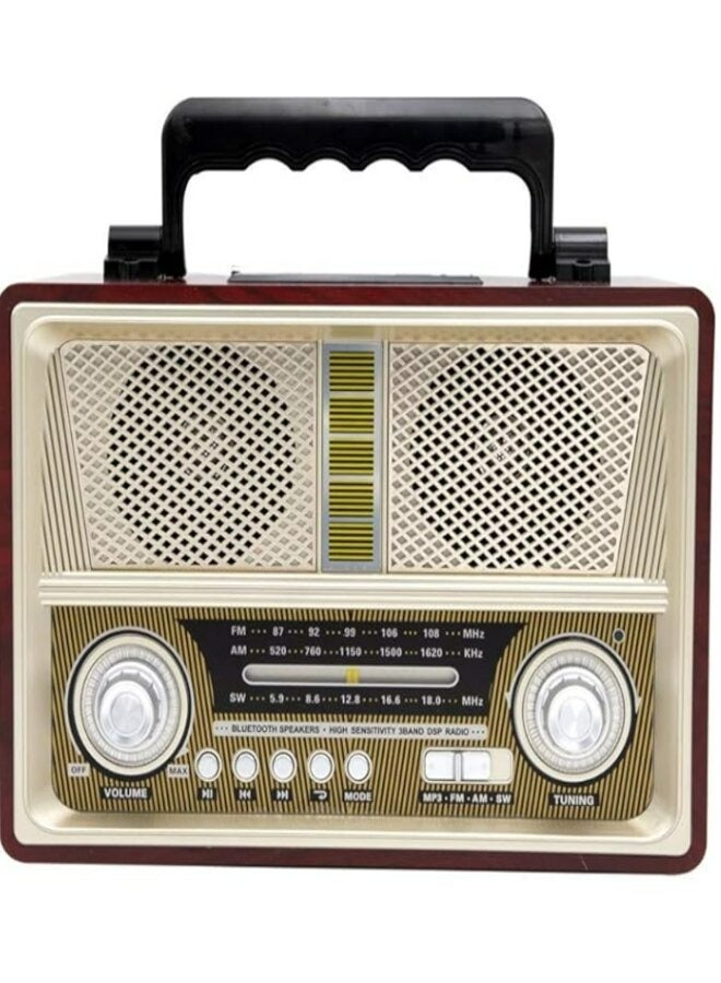 دي إل سي  راديو 4 في 1 USB/SD/TF/BT AC220V - Image 2