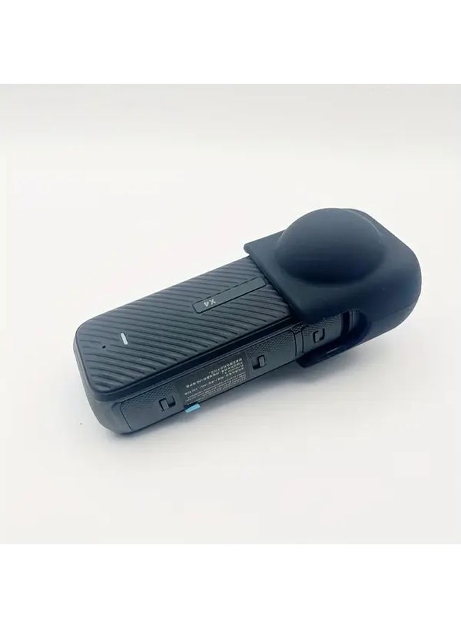 Black Silicone Lens Cap Protector with Smooth Rounded Design for Camera Lens Guard Accessories Durable Minimalist - Image 4