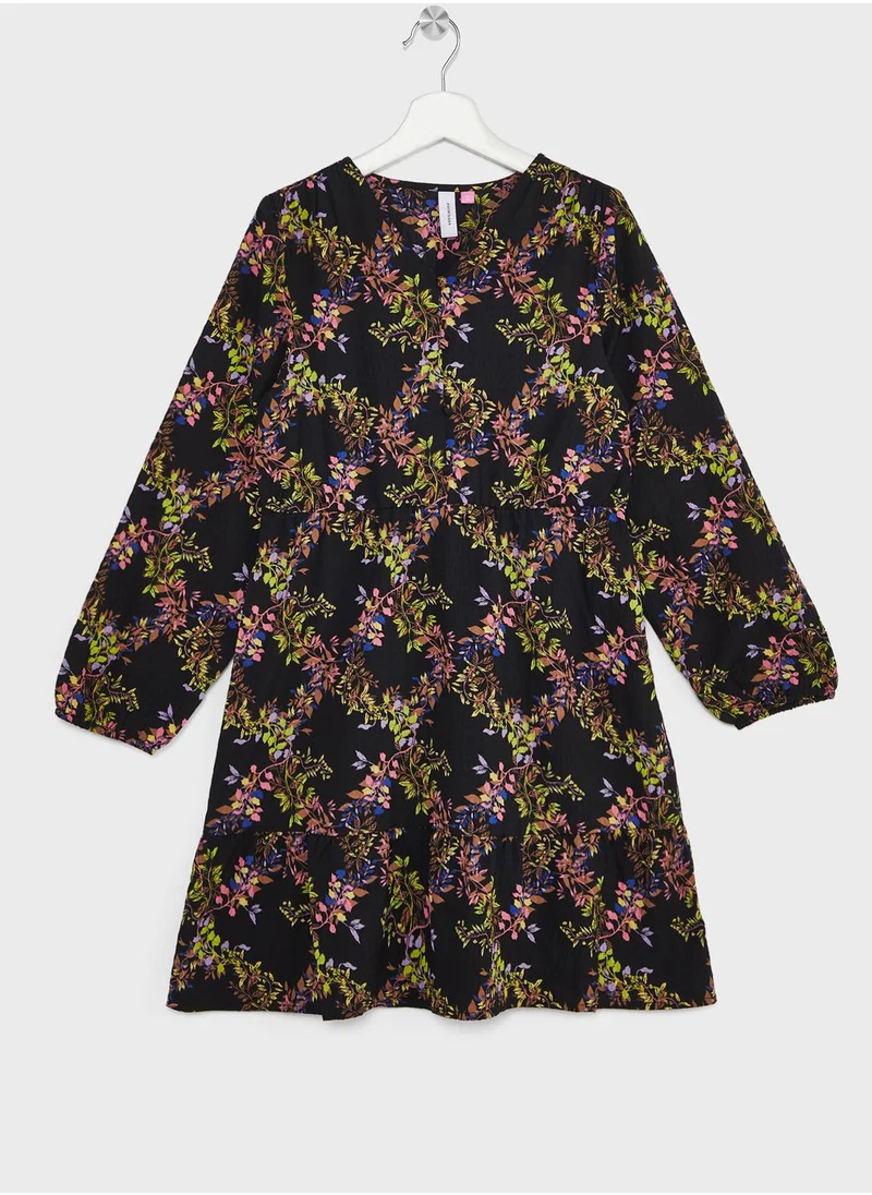 Vero Moda Girl Kids Floral Print Midi Dress