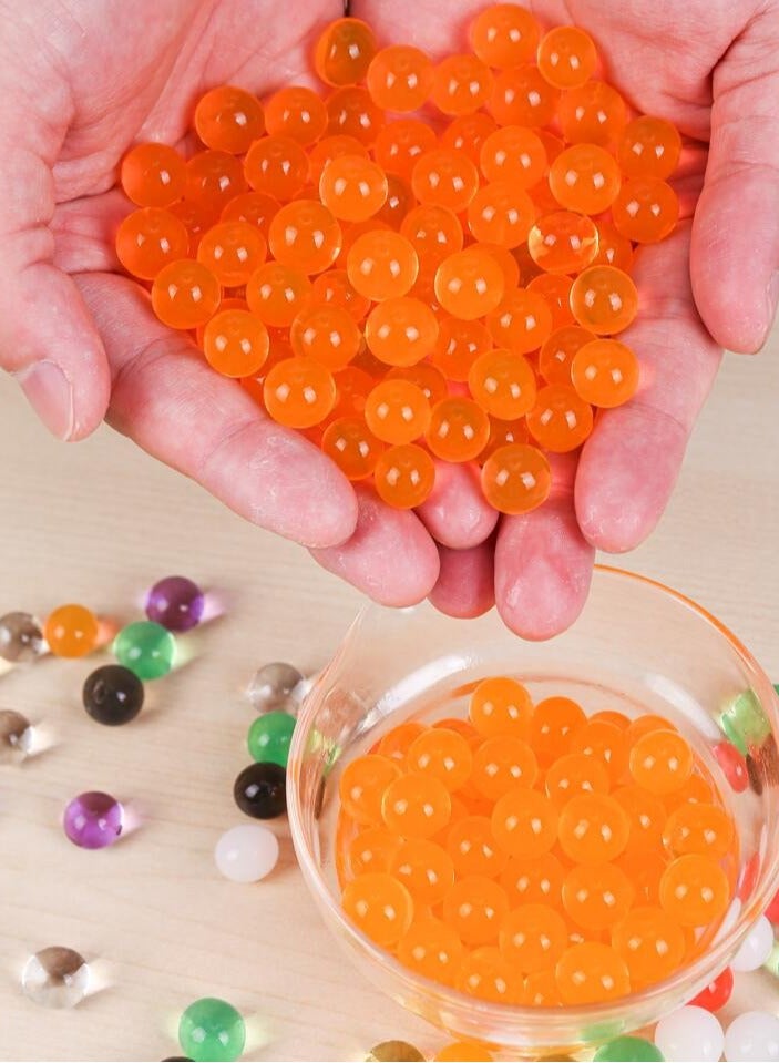 MARGOUN كرات هيدروجيل بلورية سحرية من خرزات الماء لحشو المزهريات لزراعة النباتات وديكورات المنزل وقطع الديكور المركزية وألعاب الحرف اليدوية - Image 3