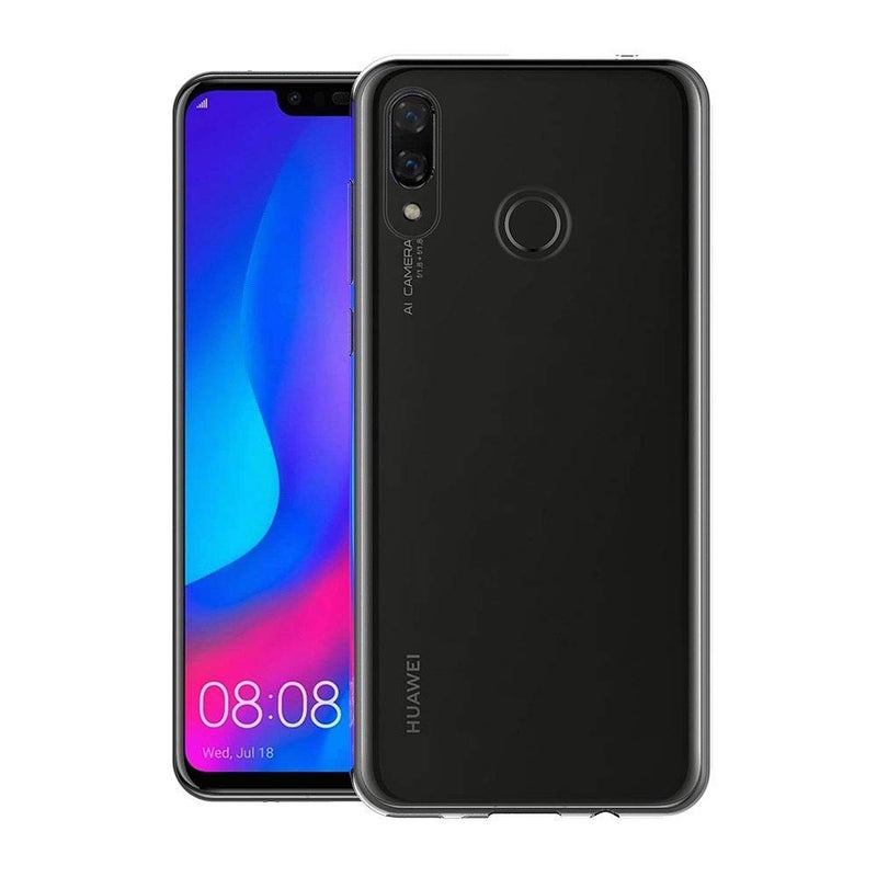 MaiJin Case for Huawei P Smart Plus/Nova 3i (6.3 inch) Soft TPU Rubber Gel Bumper Transparent Back Cover - Image 2