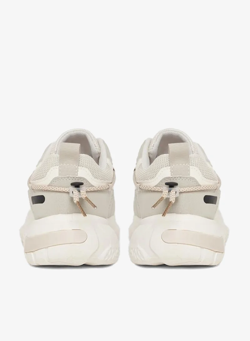 ستايلي اكتيف حذاء سنيكرز بنعل شانكي وأربطة