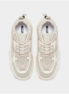 Styli Toggle String Detail Chunky Sole Sneakers  - Image 5