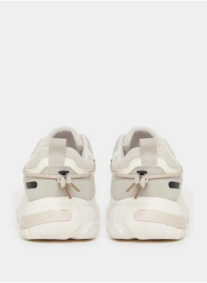 Styli Toggle String Detail Chunky Sole Sneakers