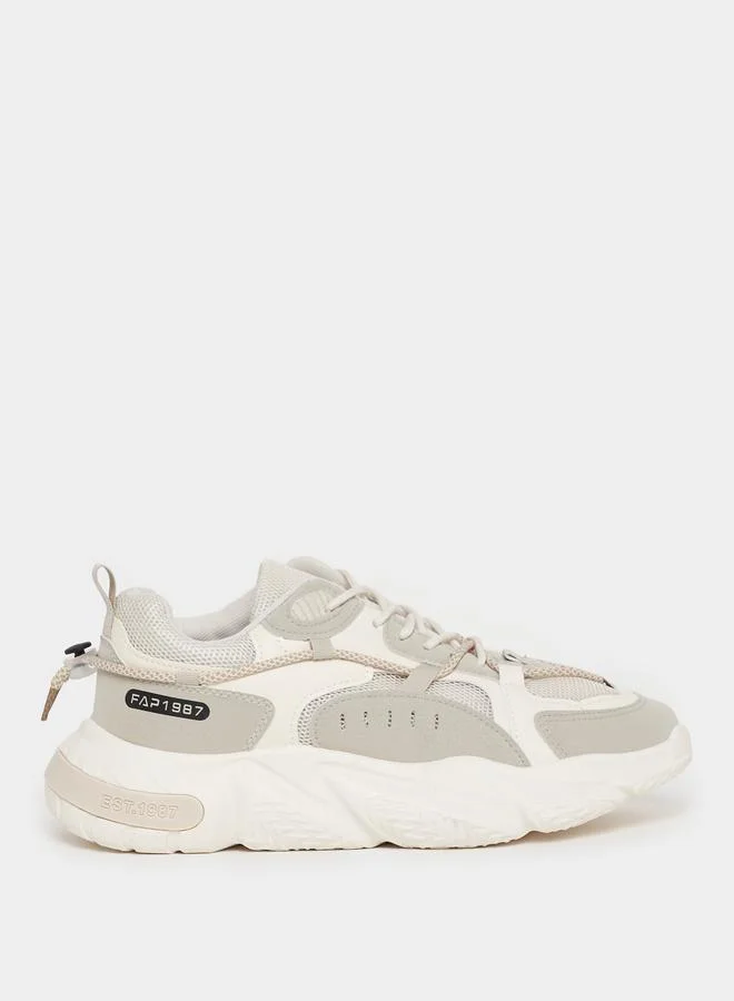 Styli Active Toggle String Detail Chunky Sole Sneakers
